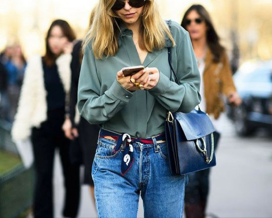 How To Wear A Scarf As A Belt